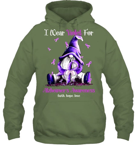 Image of Alzheimer   I wear violet for Alzheimer