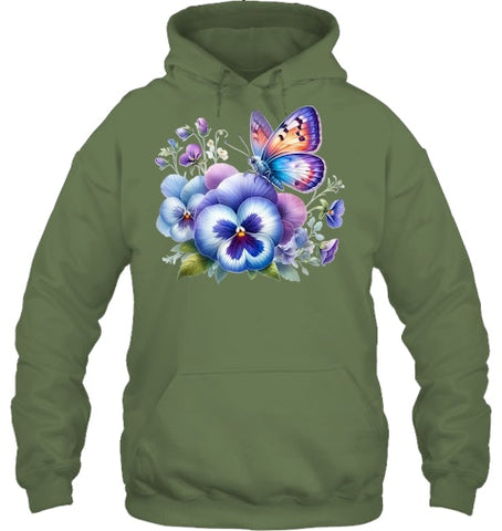 Image of Alzheimer   Flower butterfly