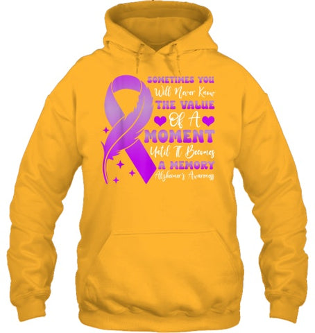 Image of I Wear Purple Alzheimer's Awareness Dementia Disease