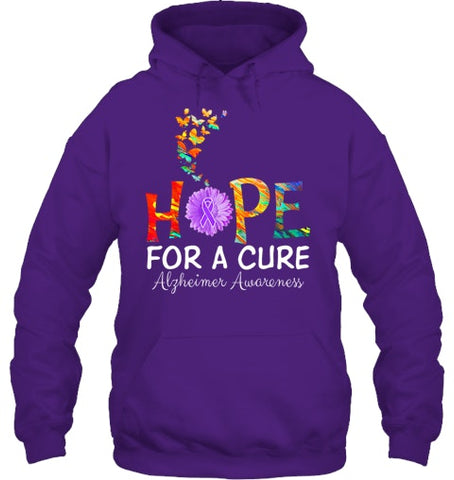 Image of Alzheimer's awareness shirt Hope for a Cure