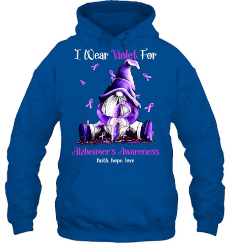 Image of Alzheimer   I wear violet for Alzheimer