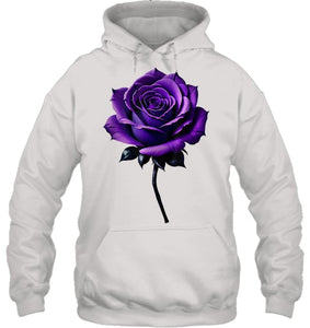 alzheimer s awareness purple rose T Shirt