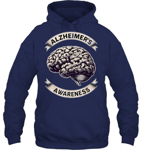 Image of Alzheimer s Awareness Month Purple Alzheimers Awareness T Shirt