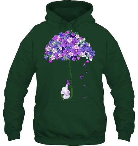 Image of Alzheimer Awareness Cute Elephant I Will Remember For You T Shirt