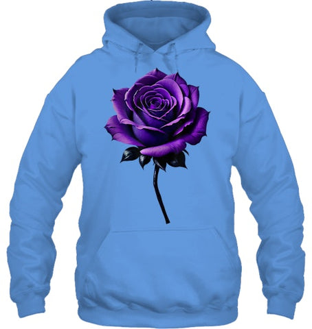 Image of alzheimer s awareness purple rose T Shirt