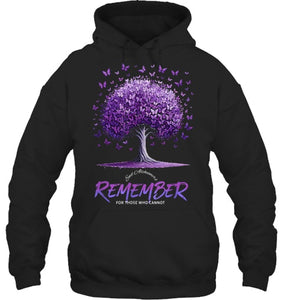 Alzheimer Awareness Warrior Remember For Those Who Cannot T Shirt