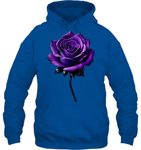 alzheimer s awareness purple rose T Shirt