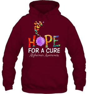 Alzheimer's awareness shirt Hope for a Cure