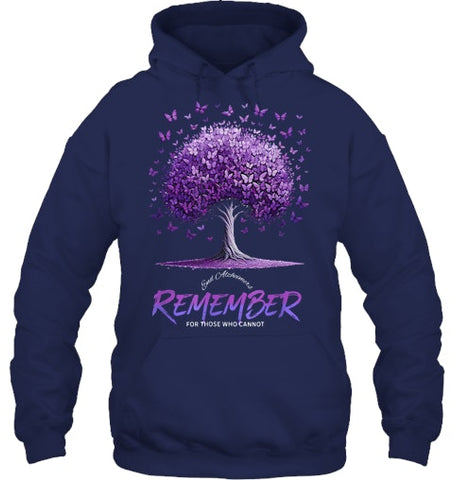 Image of Alzheimer Awareness Warrior Remember For Those Who Cannot T Shirt