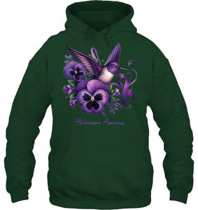 Alzheimer   Flower and Bird ribbon