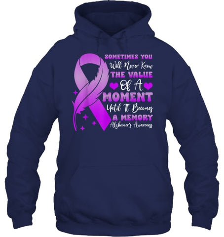 Image of I Wear Purple Alzheimer's Awareness Dementia Disease