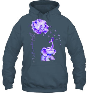 I ll Remember For You Purple Elephant Alzheimer s Awareness T Shirt