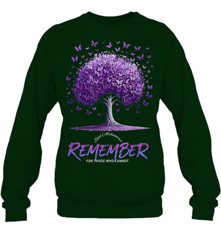 Image of Alzheimer Awareness Warrior Remember For Those Who Cannot T Shirt