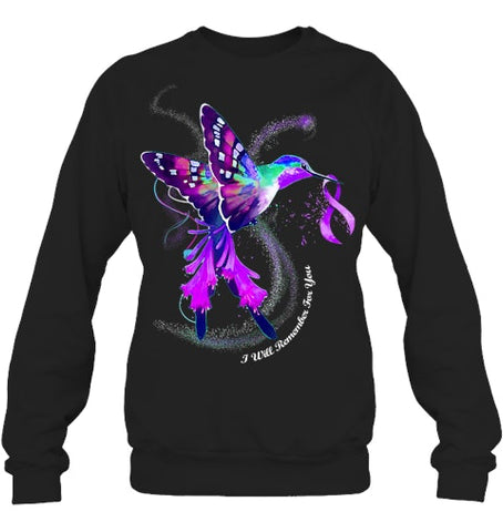 Image of Hummingbird I Will Remember For You Alzheimer's Awareness