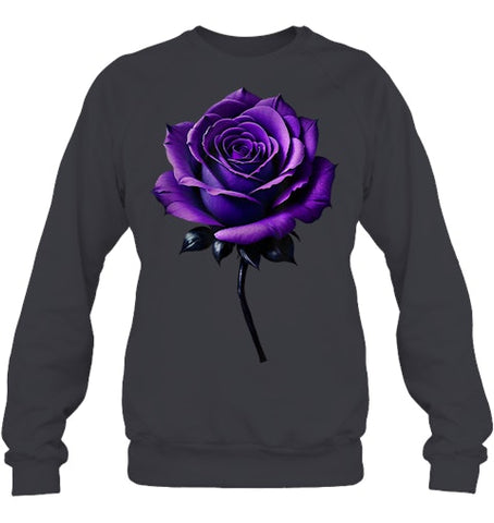 Image of alzheimer s awareness purple rose T Shirt