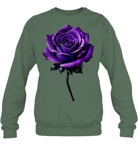 Image of alzheimer s awareness purple rose T Shirt