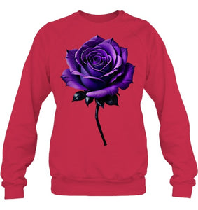 alzheimer s awareness purple rose T Shirt