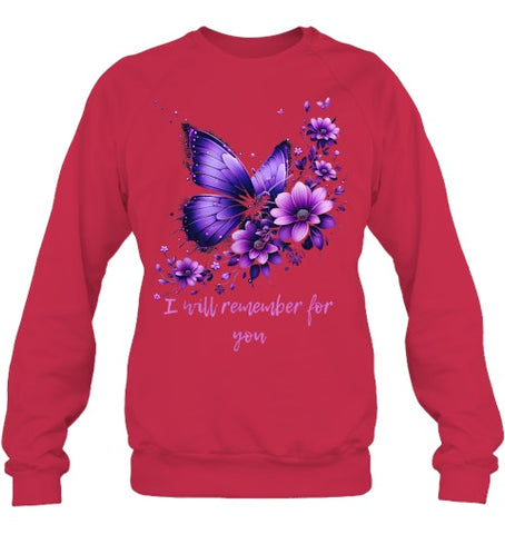 Image of Butterfly I Will Remember For You Alzheimer's Awareness