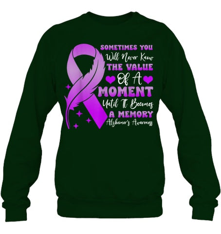 Image of I Wear Purple Alzheimer's Awareness Dementia Disease