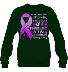 I Wear Purple Alzheimer's Awareness Dementia Disease