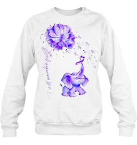 I ll Remember For You Purple Elephant Alzheimer's Awareness