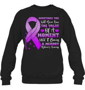 I Wear Purple Alzheimer's Awareness Dementia Disease