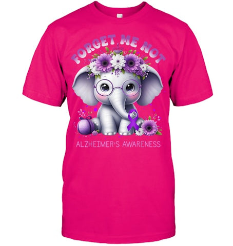 Image of Forget Me Not Alzheimer's Awareness Purple Elephant Flowers