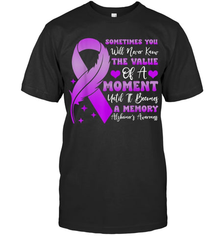 Image of I Wear Purple Alzheimer's Awareness Dementia Disease