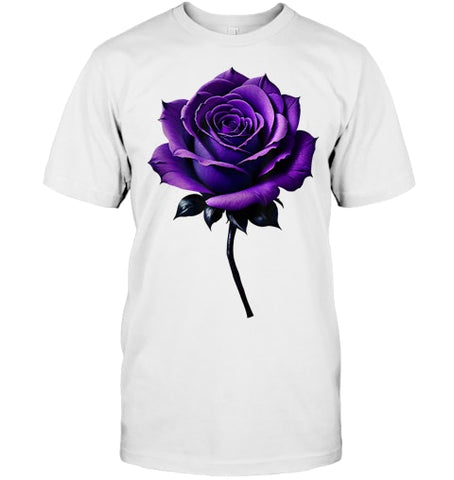 Image of alzheimer s awareness purple rose T Shirt