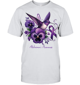 Alzheimer   Flower and Bird ribbon