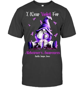 Alzheimer   I wear violet for Alzheimer