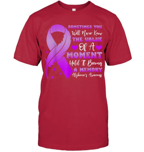 I Wear Purple Alzheimer's Awareness Dementia Disease