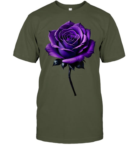 Image of alzheimer s awareness purple rose T Shirt