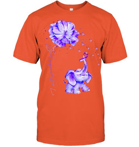 I ll Remember For You Purple Elephant Alzheimer s Awareness T Shirt