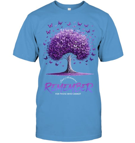 Image of Alzheimer Awareness Warrior Remember For Those Who Cannot T Shirt