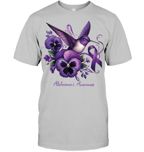 Alzheimer   Flower and Bird ribbon