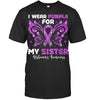 I Wear Purple For My Sister Alzheimer's Awareness