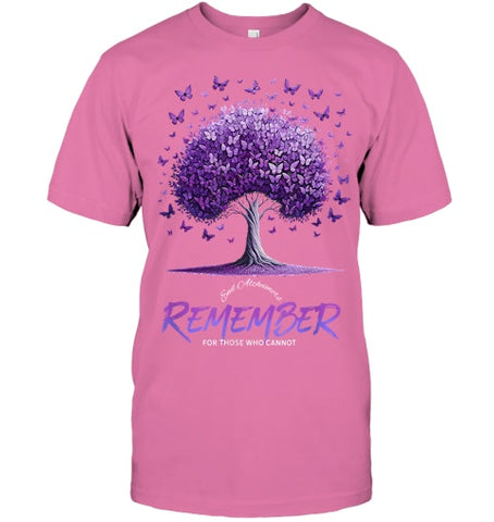 Image of Alzheimer Awareness Warrior Remember For Those Who Cannot T Shirt