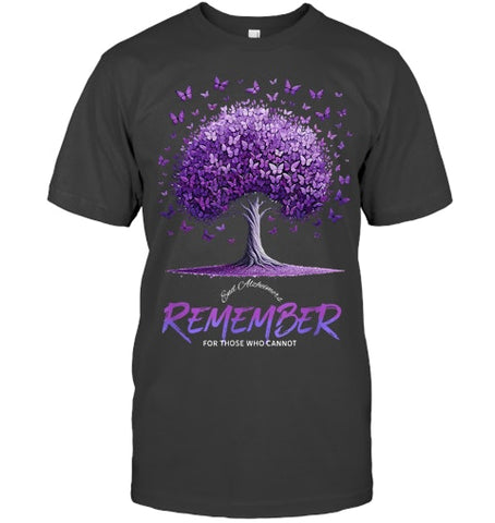 Image of Alzheimer Awareness Warrior Remember For Those Who Cannot T Shirt