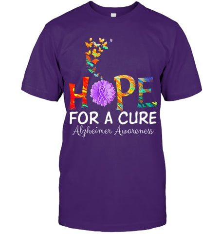 Image of Alzheimer's awareness shirt Hope for a Cure