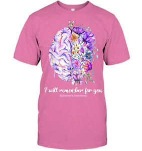 I Will Remember For You Brain Alzheimer's Awareness