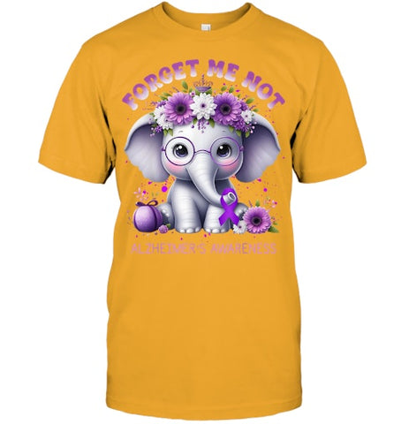 Image of Forget Me Not Alzheimer's Awareness Purple Elephant Flowers