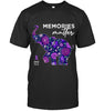 End Alzheimers Elephant Memories Matter Alzheimers Awareness T Shirt