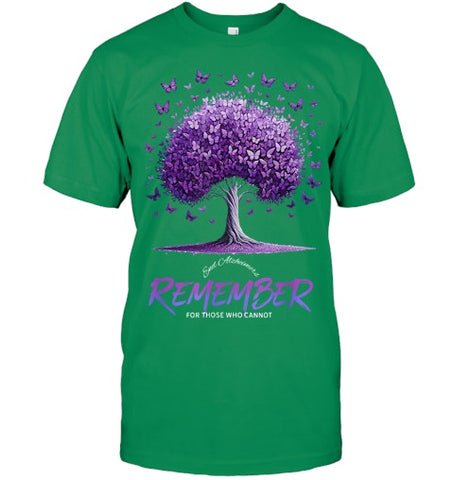 Image of Alzheimer Awareness Warrior Remember For Those Who Cannot T Shirt