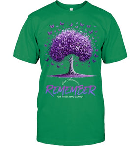 Alzheimer Awareness Warrior Remember For Those Who Cannot T Shirt