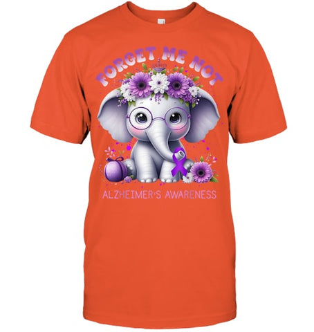 Image of Forget Me Not Alzheimer's Awareness Purple Elephant Flowers