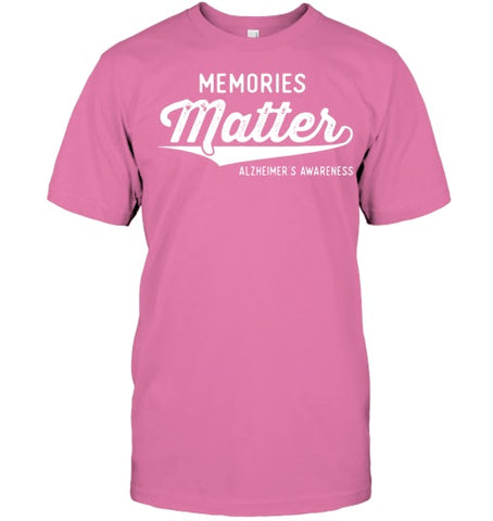 Image of Wear Purple Alzheimer s Awareness Gifts Memories Matter Gift T Shirt