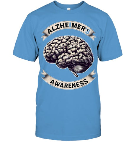 Image of Alzheimer s Awareness Month Purple Alzheimers Awareness T Shirt