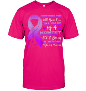 I Wear Purple Alzheimer's Awareness Dementia Disease