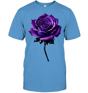 alzheimer s awareness purple rose T Shirt